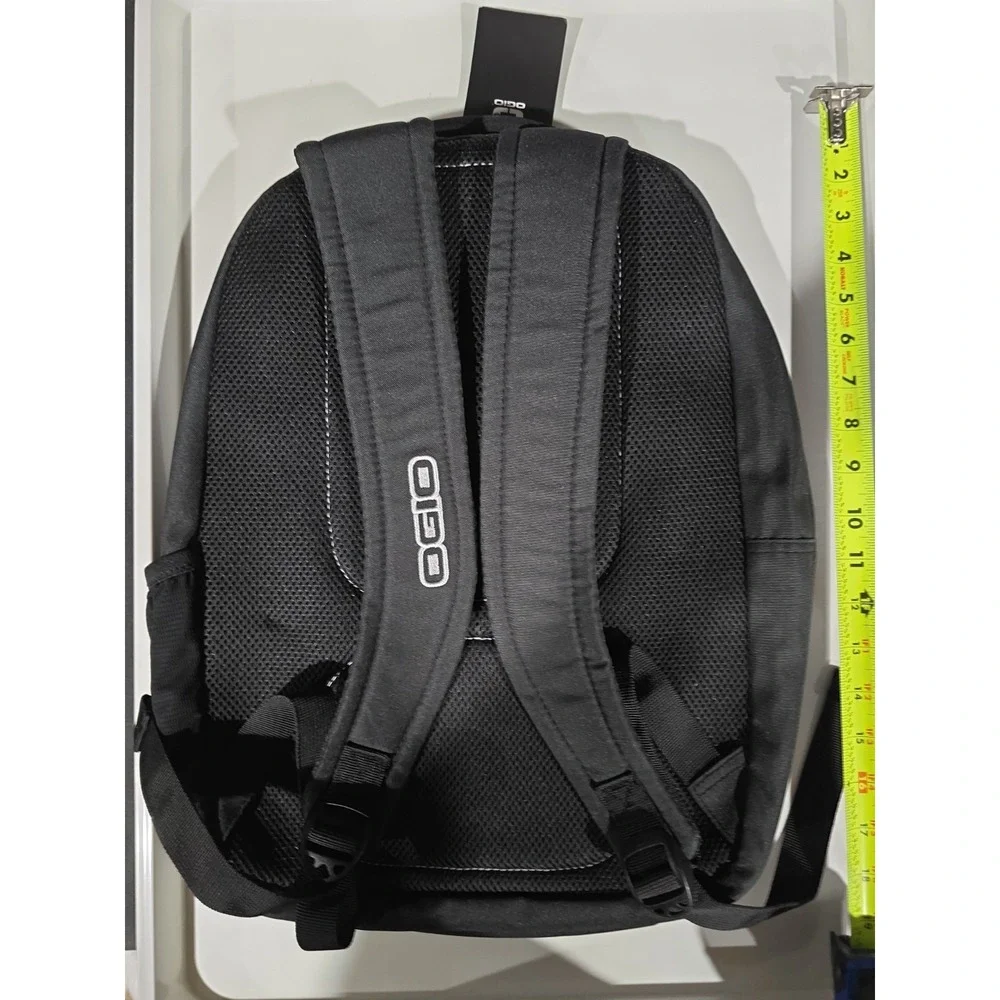 OGIO Squadron Backpack Black Laptop Carparment Travel Bag New with Logo